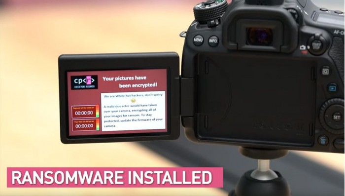 单反相机可被远程安装勒索软件 通过WiFi入侵加密图像 
