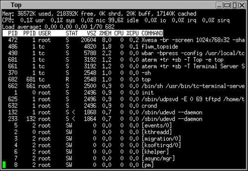 麻雀虽小五脏俱全 最小Linux系统试用 