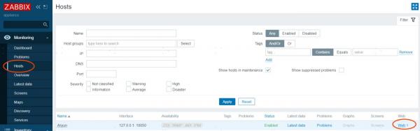 通过Zabbix Appliance实现一个最简单的网站可用性监控