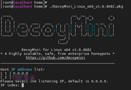 免费蜜罐软件 DecoyMini v1.0.4682 发布