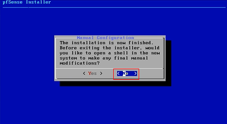 VMware虚拟机搭建pfsense防火墙